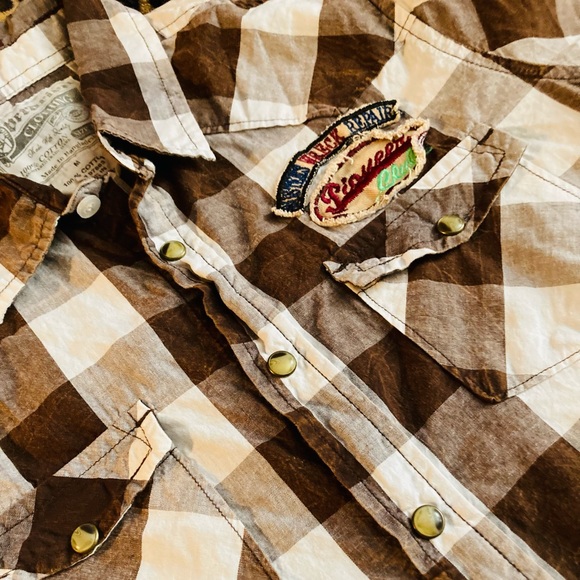 NWT Boy’s size Medium Overdrive button down shirt. - Picture 5 of 6